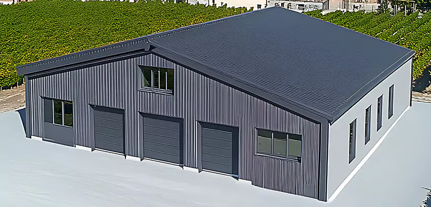 Corrugated Garage Roof Repair in Elk Grove Village