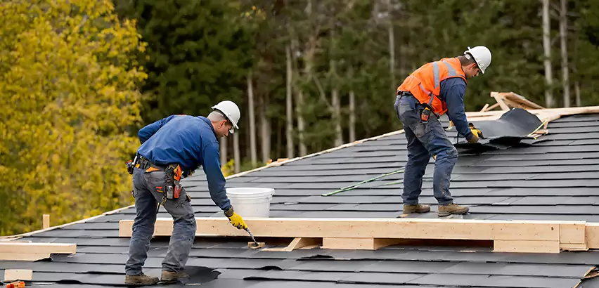 Garage Felt Roof Replacement in Elk Grove Village