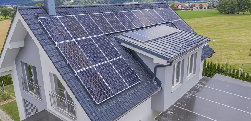 Residential Solar Roof Installation in Elk Grove Village