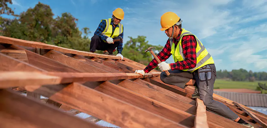 Sagging Eaves Repair in Elk Grove Village